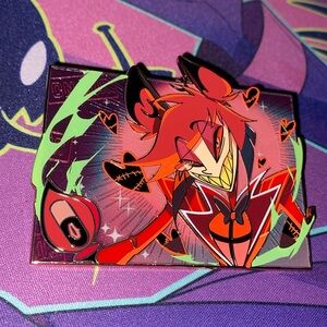 Hazbin Hotel Alastor enamel pin